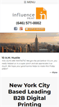 Mobile Screenshot of influenceprint.com